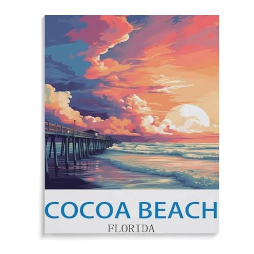 BEAYODKP nach Zahlen für Erwachsene,Kakaostrand Florida,DIY Ölgemälde Kits Malen nach Zahlen Zeichnen auf Leinwand Kunst Wohnkultur Geschenke(20x30cm-M68 BEAYODKP nach Zahlen für Erwachsene,Kakaostrand Florida,DIY Ölgemälde Kits Malen nach Zahlen Zeichnen auf Leinwand Kunst Wohnkultur Geschenke(20x30cm-M68 von BEAYODKP