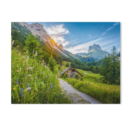 Malen Nach Zahlen Erwachsene,Alpine Berglandschaft mit traditionellen Hütten und Wiesen im Frühling, Südtirol,DIY Handgemalt Ölgemälde Kit für Anfänger und Erwachsene,kreatives Geschenk(20x30cm)-761 Malen Nach Zahlen Erwachsene,Alpine Berglandschaft mit traditionellen Hütten und Wiesen im Frühling, Südtirol,DIY Handgemalt Ölgemälde Kit für Anfänger und Erwachsene,kreatives Geschenk(20x30cm)-761 von BEAYODKP