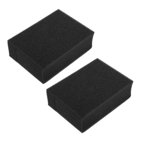 2 x Schwammnadel-Filzkissen, Nadelfilzoberfläche, Wollfilz-Pad, Schwammkissen für Handwerk, handgefertigte Bastelwerkzeuge, Bastelkissen, Nadelfilz-Schaum-Pad, schwarz BEBEMOKO 2 x Schwammnadel-Filzkissen, Nadelfilzoberfläche, Wollfilz-Pad, Schwammkissen für Handwerk, handgefertigte Bastelwerkzeuge, Bastelkissen, Nadelfilz-Schaum-Pad, schwarz BEBEMOKO von BEBEMOKO