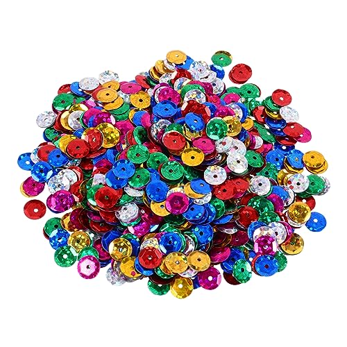 BEBEMOKO 1 Packung Glitzernde Pailletten für Diy Kleidung und Schmuck Handgemachte Dekoration Iridescent Sequin Zubehör für Bastelprojekte von BEBEMOKO
