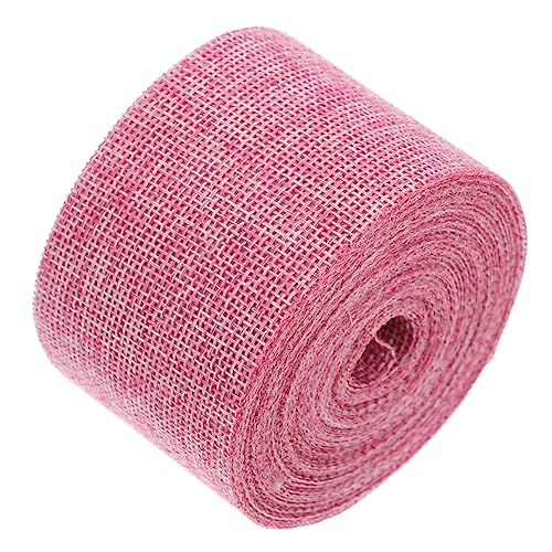 BEBEMOKO 1 Rolle Dekorationsbänder Juteimitat für Hochzeiten Feste und Bastelarbeiten zum Verpacken von Geschenken Blumensträußen und Flaschen BEBEMOKO 1 Rolle Dekorationsbänder Juteimitat für Hochzeiten Feste und Bastelarbeiten zum Verpacken von Geschenken Blumensträußen und Flaschen von BEBEMOKO