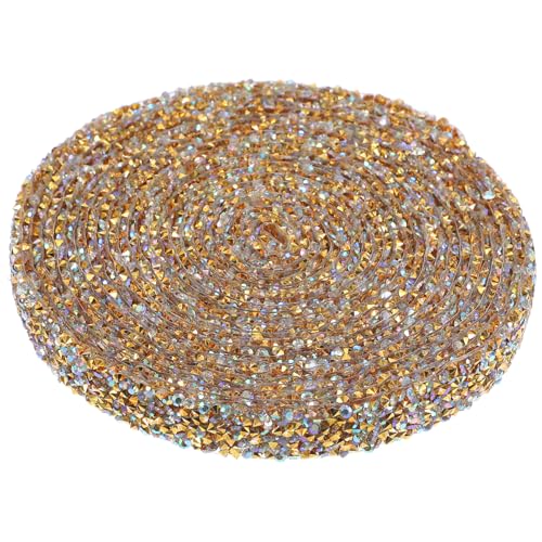BEBEMOKO 1 Rolle Selbstklebendes Strassband Breit Glitzerndes Diamantband für Diy Dekoration für Handyhüllen Kleidung Schuhe und Hochzeitsaccessoires Yards pro Packung BEBEMOKO 1 Rolle Selbstklebendes Strassband Breit Glitzerndes Diamantband für Diy Dekoration für Handyhüllen Kleidung Schuhe und Hochzeitsaccessoires Yards pro Packung von BEBEMOKO