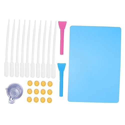 BEBEMOKO 1 Satz Epoxy Resin mit Silikonmatte Mischbechern Schabern und Tropfern Diy für Epoxidharz Projekte für Anfänger und Profis BEBEMOKO 1 Satz Epoxy Resin mit Silikonmatte Mischbechern Schabern und Tropfern Diy für Epoxidharz Projekte für Anfänger und Profis von BEBEMOKO