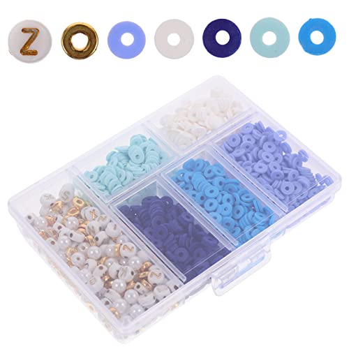 BEBEMOKO 1 Satz Polymer Clay Perlen für DIY Armbänder Bastelset mit Ästhetischen Flachperlen für Schmuckherstellung Kit für Freundschaftsarmbänder und Geeignet für Erwachsene BEBEMOKO 1 Satz Polymer Clay Perlen für DIY Armbänder Bastelset mit Ästhetischen Flachperlen für Schmuckherstellung Kit für Freundschaftsarmbänder und Geeignet für Erwachsene von BEBEMOKO