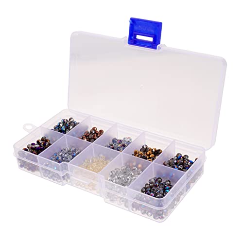 BEBEMOKO 1 Schachtel Glasperlen Diy Bastelset Abstandshalter für Armbänder Schmuckherstellung Perlen für Basteln BEBEMOKO 1 Schachtel Glasperlen Diy Bastelset Abstandshalter für Armbänder Schmuckherstellung Perlen für Basteln von BEBEMOKO