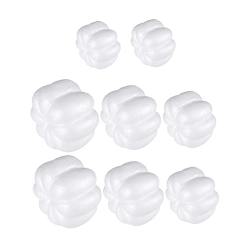 BEBEMOKO 1 Set Kürbisformen für Halloween, Bastelarbeiten, sicheres Partyzubehör zum Dekorieren von Fotografie-Requisiten, festliche Dekoration BEBEMOKO 1 Set Kürbisformen für Halloween, Bastelarbeiten, sicheres Partyzubehör zum Dekorieren von Fotografie-Requisiten, festliche Dekoration von BEBEMOKO