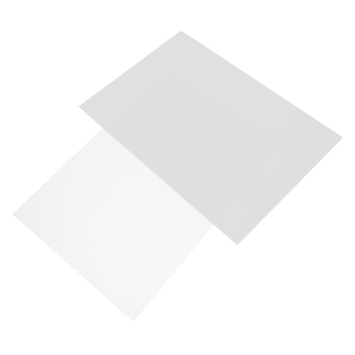 BEBEMOKO 10 Stück Blanko-Schrumpffolie zum Basteln, Schrumpffolie, 0,2 mm, Kunststoffbögen, Schrumpfpapier, Kunstpapier zum Zeichnen, Malen, Basteln von BEBEMOKO