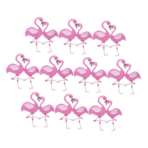 BEBEMOKO 10 Stück Cartoon Flamingo -Kleidung Jacken süße Patches ästhetisch Aufnäher Flicken nähen Kleiderflicken Kleidung liefert Kleidung Patches Dekoration Stoff Rosa BEBEMOKO 10 Stück Cartoon Flamingo -Kleidung Jacken süße Patches ästhetisch Aufnäher Flicken nähen Kleiderflicken Kleidung liefert Kleidung Patches Dekoration Stoff Rosa von BEBEMOKO