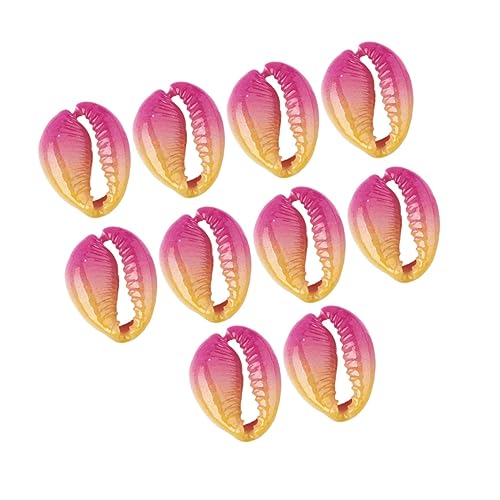 BEBEMOKO 10 Stück DIY Muschelohrringe Anhänger mit Farbverlauf für Schmuckaccessoires Ohne Loch Gelb für Armbänder und Fußkettchen Leicht und Elegant für Frauen BEBEMOKO 10 Stück DIY Muschelohrringe Anhänger mit Farbverlauf für Schmuckaccessoires Ohne Loch Gelb für Armbänder und Fußkettchen Leicht und Elegant für Frauen von BEBEMOKO