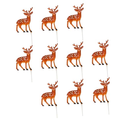 3d Hirsch Form Kuchen Dekorationen 10pcs Weihnachten Kuchen Topper Rentier Für Geburtstag Party 3d Hirsch Form Kuchen Dekorationen 10pcs Weihnachten Kuchen Topper Rentier Für Geburtstag Party von BEBEMOKO