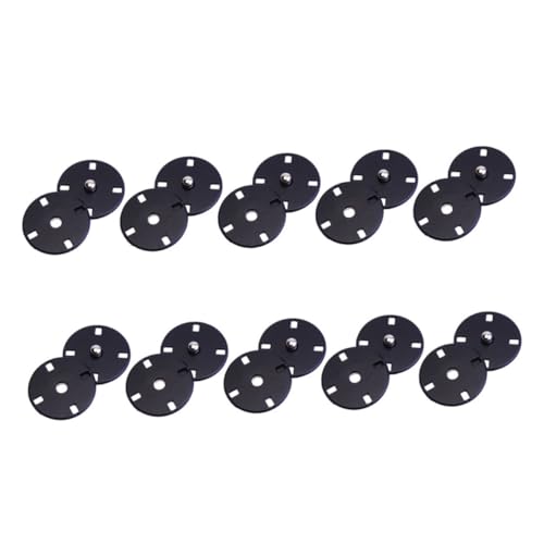 BEBEMOKO 10 Stück Teiliges Unsichtbare Metall druckknöpfe für Kleidung Flache Leichte Nähverschluss snap buttons als Mantel knopfersatz Stilvolle Verdeckte Befestigung für Mäntel und von BEBEMOKO