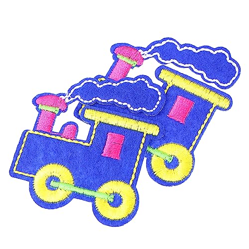 BEBEMOKO 10 x Cartoon-Zug-Stickerei-Aufnäher für Kleidung, Reparatur, Bügeln, Nähen, Applikationen für Jacken, Taschen und Hüte, langlebig und schick BEBEMOKO 10 x Cartoon-Zug-Stickerei-Aufnäher für Kleidung, Reparatur, Bügeln, Nähen, Applikationen für Jacken, Taschen und Hüte, langlebig und schick von BEBEMOKO