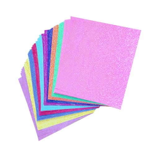 BEBEMOKO 100 Stück Perlmutt Origami Papier Schimmerndes Faltpapier für DIY Bastelprojekte Farbenfrohes Bastelpapier zum Gestalten von Karten Memo Werbung Kinderfreundlich Zufällige Farbe BEBEMOKO 100 Stück Perlmutt Origami Papier Schimmerndes Faltpapier für DIY Bastelprojekte Farbenfrohes Bastelpapier zum Gestalten von Karten Memo Werbung Kinderfreundlich Zufällige Farbe von BEBEMOKO