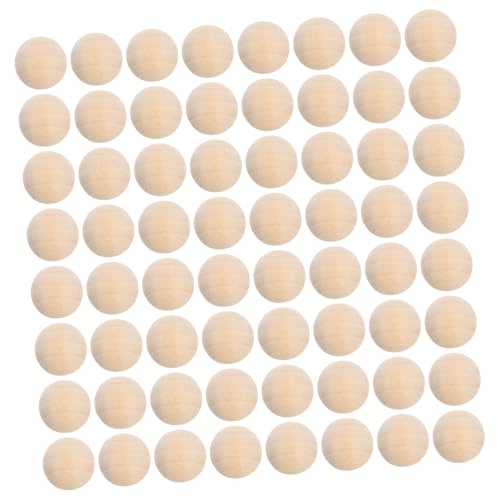 BEBEMOKO 100 Stück Runde Holzkugeln ohne Bohrung Naturbelassene Unlackierte Holzperlen für DIY Bastelprojekte Schmuckherstellung und Kreative Handarbeiten BEBEMOKO 100 Stück Runde Holzkugeln ohne Bohrung Naturbelassene Unlackierte Holzperlen für DIY Bastelprojekte Schmuckherstellung und Kreative Handarbeiten von BEBEMOKO