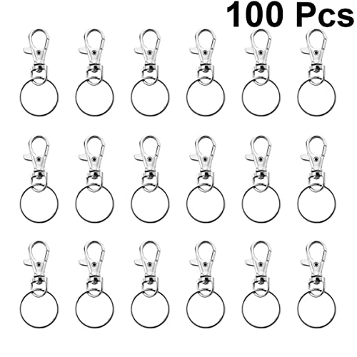 BEBEMOKO 100Stücke Dicke Umweltfreundliche Legierung Abnehmbare Drehkarabiner Schlüsselanhänger für Schlüsselringe Schlüsselanhänger und Bastelprojekte BEBEMOKO 100Stücke Dicke Umweltfreundliche Legierung Abnehmbare Drehkarabiner Schlüsselanhänger für Schlüsselringe Schlüsselanhänger und Bastelprojekte von BEBEMOKO