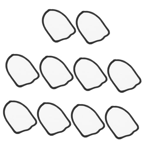 BEBEMOKO 10pcs Leeres Eisen Auf Flecken Leere Wärmeübertragung Stickflecken Für DIY Fun Iron Auf Flecken Für Accessoires Kleidung Und Hüte von BEBEMOKO