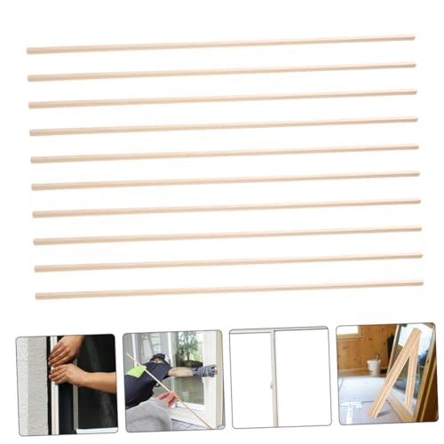 BEBEMOKO 12 Stück Teiliges Robusten Dreieckigen Holzleisten Lang für DIY Modelle und Stilvolle Fenstergestaltung Klassisch Langlebig und Formbeständig BEBEMOKO 12 Stück Teiliges Robusten Dreieckigen Holzleisten Lang für DIY Modelle und Stilvolle Fenstergestaltung Klassisch Langlebig und Formbeständig von BEBEMOKO