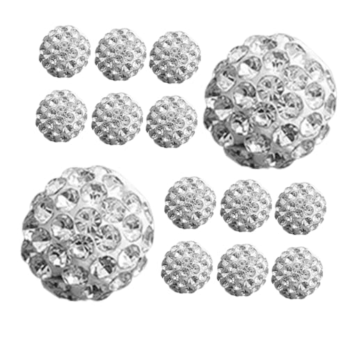 BEBEMOKO 150 Stück Teiliges Wasserdiamant Spacer Perlen für Schmuckherstellung Einzigartige Schmuckzubehör für Halsketten Armbänder und DIY Bastelprojekte BEBEMOKO 150 Stück Teiliges Wasserdiamant Spacer Perlen für Schmuckherstellung Einzigartige Schmuckzubehör für Halsketten Armbänder und DIY Bastelprojekte von BEBEMOKO