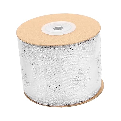 BEBEMOKO 1Rolle Geschenkband mit Draht Yards Glitzer Band für Weihnachtsdekoration DIY Hochzeitsdekoration Flexible und Langlebige Schleifen für Partys BEBEMOKO 1Rolle Geschenkband mit Draht Yards Glitzer Band für Weihnachtsdekoration DIY Hochzeitsdekoration Flexible und Langlebige Schleifen für Partys von BEBEMOKO