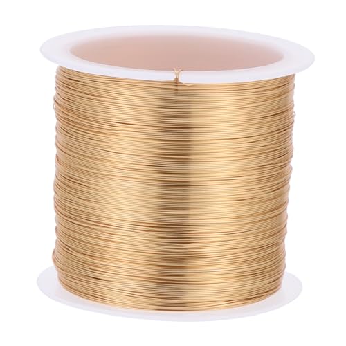 BEBEMOKO 1Rolle Handgefertigte Kupfergarne Gauge Draht für Schmuckherstellung Langlebig für Bastelprojekte und Haarschmuck DIY Ideen BEBEMOKO 1Rolle Handgefertigte Kupfergarne Gauge Draht für Schmuckherstellung Langlebig für Bastelprojekte und Haarschmuck DIY Ideen von BEBEMOKO