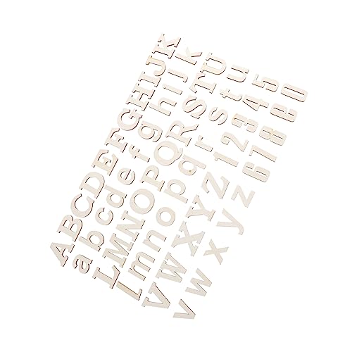 BEBEMOKO 1Satz DIY Alphabet Holzscheiben Unvollendete Holzstücke für Bastelarbeiten für Hochzeitsdekorationen Malerei und Anpassbar BEBEMOKO 1Satz DIY Alphabet Holzscheiben Unvollendete Holzstücke für Bastelarbeiten für Hochzeitsdekorationen Malerei und Anpassbar von BEBEMOKO