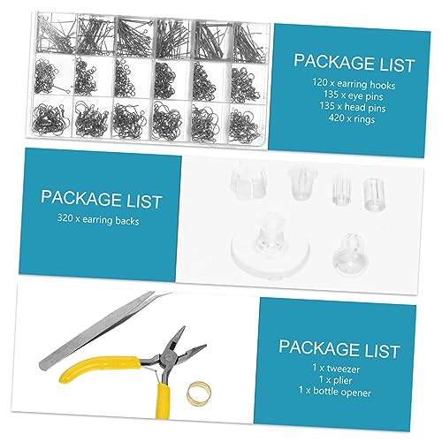 BEBEMOKO 1Satz DIY Ohrringe Schmuck Anhänger mit Offenen Sprungringen und Haken für Kreative Ohrringe für Personalisierte und Designs BEBEMOKO 1Satz DIY Ohrringe Schmuck Anhänger mit Offenen Sprungringen und Haken für Kreative Ohrringe für Personalisierte und Designs von BEBEMOKO