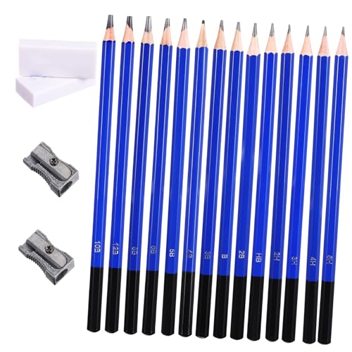 BEBEMOKO 1Satz Zeichnungsstifte Teiliges Graphitstifte Mit Radiergummi Und Anspitzer Für Erwachsene Für Anfänger Und Kunstliebhaber Für Skizzen Und Zeichnungen BEBEMOKO 1Satz Zeichnungsstifte Teiliges Graphitstifte Mit Radiergummi Und Anspitzer Für Erwachsene Für Anfänger Und Kunstliebhaber Für Skizzen Und Zeichnungen von BEBEMOKO