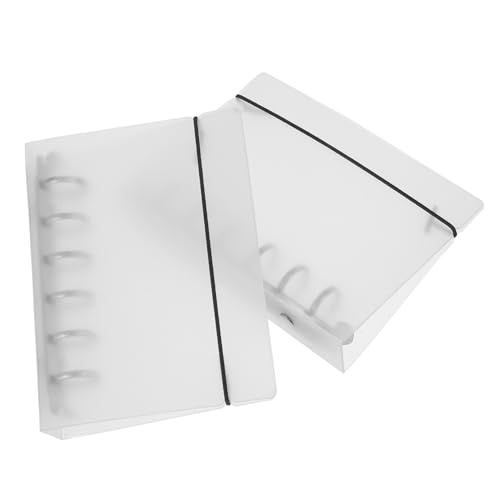 BEBEMOKO 2 Stück Binder Halbtransparent Seidenmatt PP Ringbuch Ordner mit Bindegurt Wiederverwendbar für Büro Schule Zuhause Langlebiges Organizer Notizbuch Zubehör BEBEMOKO 2 Stück Binder Halbtransparent Seidenmatt PP Ringbuch Ordner mit Bindegurt Wiederverwendbar für Büro Schule Zuhause Langlebiges Organizer Notizbuch Zubehör von BEBEMOKO