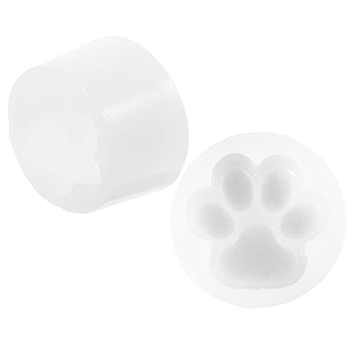 BEBEMOKO 2 Stück Katzenkrallen Silikonform für Schlüsselanhänger Diy Gießform mit Diamant und Spiegelndem für Bastelprojekte und von BEBEMOKO