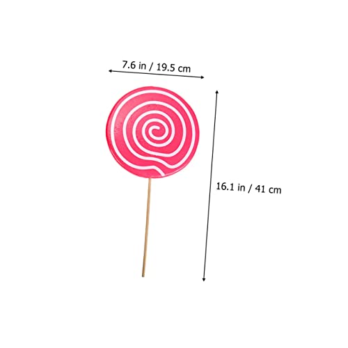 BEBEMOKO 2 Stück Realistische Dekorative Lollipop Modelle und Stabile Fotorequisite für Party Hochzeit Kinderfotos Langlebig und Detailreich Gestaltet BEBEMOKO 2 Stück Realistische Dekorative Lollipop Modelle und Stabile Fotorequisite für Party Hochzeit Kinderfotos Langlebig und Detailreich Gestaltet von BEBEMOKO