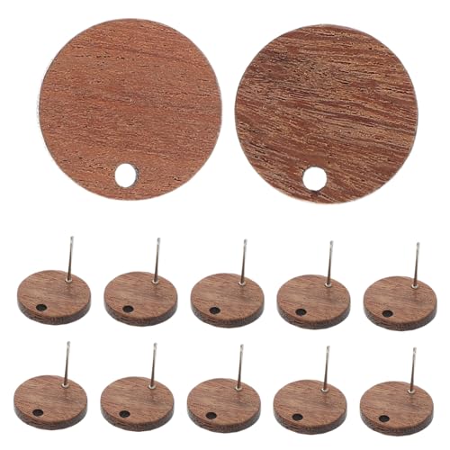 BEBEMOKO 20 Stück Holz Ohrring Zubehör Unvollendete Runde Holz Ohrring Basen für Diy Schmuckherstellung Vielseitige Bastelmaterialien für Frauen BEBEMOKO 20 Stück Holz Ohrring Zubehör Unvollendete Runde Holz Ohrring Basen für Diy Schmuckherstellung Vielseitige Bastelmaterialien für Frauen von BEBEMOKO