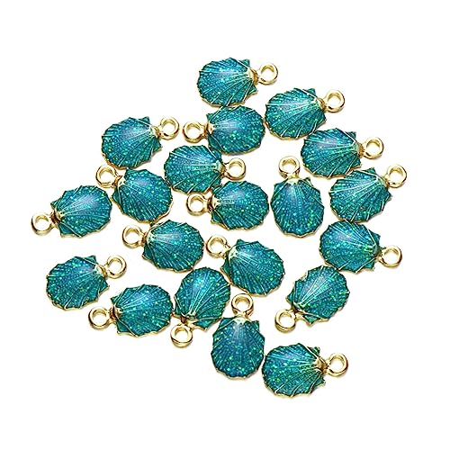 BEBEMOKO 20 Stück Legierungs Hängedeckel Schmuckzubehör Diy Ohrringe mit Tropföl Design für Bastelprojekte und Schmuckherstellung Blau BEBEMOKO 20 Stück Legierungs Hängedeckel Schmuckzubehör Diy Ohrringe mit Tropföl Design für Bastelprojekte und Schmuckherstellung Blau von BEBEMOKO