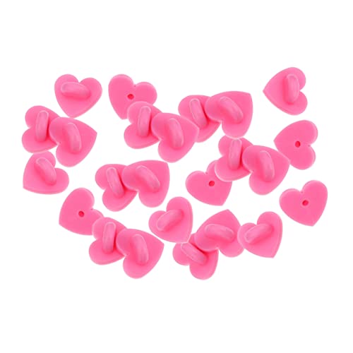 BEBEMOKO 200 Stück Rosa Herzförmige Anstecknadel Rückseiten aus Kunststoff Langlebige Broschenbasis für Schmuckherstellung und DIY Bastelprojekte BEBEMOKO 200 Stück Rosa Herzförmige Anstecknadel Rückseiten aus Kunststoff Langlebige Broschenbasis für Schmuckherstellung und DIY Bastelprojekte von BEBEMOKO