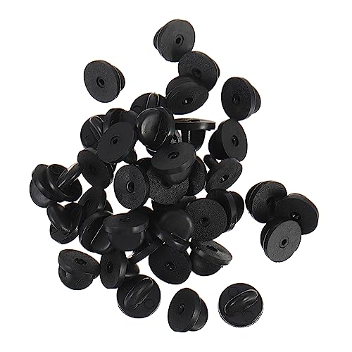BEBEMOKO 200 Stück Schmetterlings Hutnadel Rückplatte Pin Rückseiten Pin Rückseiten Pvc Platte Broschenhalter Verschluss Mit Anstecknadel Rückseiten Pins Massen Clutch Rückseiten von BEBEMOKO