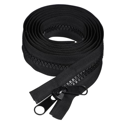 BEBEMOKO 200 cm grauer robuster -Wege-Reißverschluss für den Außenbereich, langlebiges und teilbares Design, ideal für Zelt-Reparaturen, Schlafsäcke, Daunenmäntel und Türvorhänge BEBEMOKO 200 cm grauer robuster -Wege-Reißverschluss für den Außenbereich, langlebiges und teilbares Design, ideal für Zelt-Reparaturen, Schlafsäcke, Daunenmäntel und Türvorhänge von BEBEMOKO