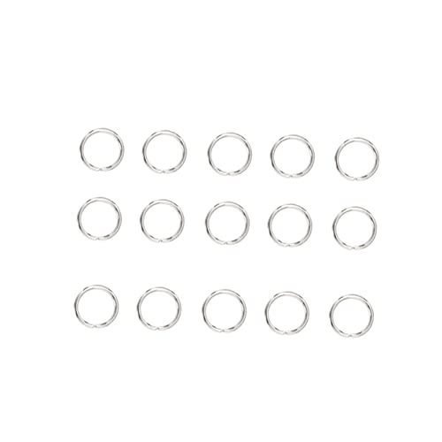 BEBEMOKO 200Stücke Spaltringe Für Schlüsselanhänger DIY Schmuck Und Bastelprojekte Split Circle Ringe Für Schlüsselbund Und Anwendungen BEBEMOKO 200Stücke Spaltringe Für Schlüsselanhänger DIY Schmuck Und Bastelprojekte Split Circle Ringe Für Schlüsselbund Und Anwendungen von BEBEMOKO