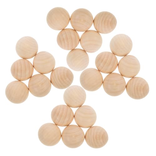 BEBEMOKO 20Stücke Halbholzkugeln Unlackierte Mini Halbkugeln für DIY Projekte Kinderfreundliches Bastelmaterial Glatte Oberfläche Robust und Vielseitig Einsetzbar BEBEMOKO 20Stücke Halbholzkugeln Unlackierte Mini Halbkugeln für DIY Projekte Kinderfreundliches Bastelmaterial Glatte Oberfläche Robust und Vielseitig Einsetzbar von BEBEMOKO