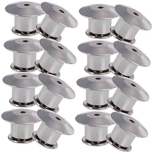 BEBEMOKO 22Stücke Multifunktions Pin Rückhalteclips für Broschen Hochwertige Sicherheitsnadeln für DIY Schmuck Basteln und Anstecknadeln für Hochzeiten von BEBEMOKO