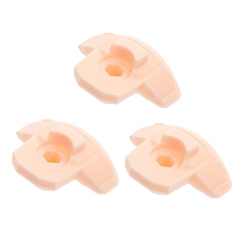 BEBEMOKO 3 Stück Gesichtsstütze, Puppengelenke, Zuckerdosen-Modelle, Puppenständer, Mini-Puppenzubehör, Puppenwagen, Puppenhaus, Puppenhäuser für Kits, Ton Weiß BEBEMOKO 3 Stück Gesichtsstütze, Puppengelenke, Zuckerdosen-Modelle, Puppenständer, Mini-Puppenzubehör, Puppenwagen, Puppenhaus, Puppenhäuser für Kits, Ton Weiß von BEBEMOKO