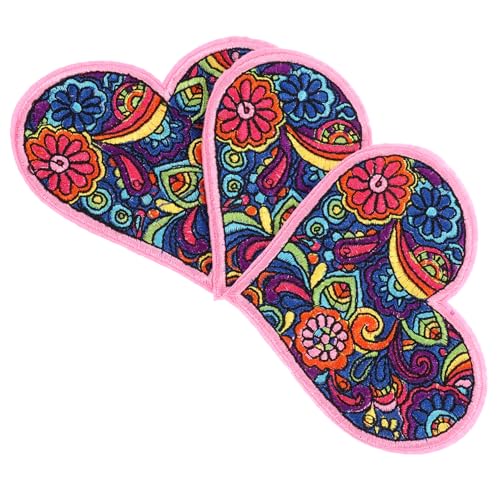 BEBEMOKO 3 x Herz-Stickerei-Aufnäher für Kleidung, kreative Applikationen, Designs für modische Dekoration, Jacken, Rucksäcke, Jeans und mehr BEBEMOKO 3 x Herz-Stickerei-Aufnäher für Kleidung, kreative Applikationen, Designs für modische Dekoration, Jacken, Rucksäcke, Jeans und mehr von BEBEMOKO