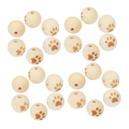 BEBEMOKO 30 Stück Holzperlen, Zubehör, Schmuck, Bastelperlen, Holzperlen, Abstandshalter, Perlen für Armbänder, Holzarmbandteile, handgefertigte Perlen mit Löchern, Naturholz, Beige, Bambus BEBEMOKO 30 Stück Holzperlen, Zubehör, Schmuck, Bastelperlen, Holzperlen, Abstandshalter, Perlen für Armbänder, Holzarmbandteile, handgefertigte Perlen mit Löchern, Naturholz, Beige, Bambus von BEBEMOKO