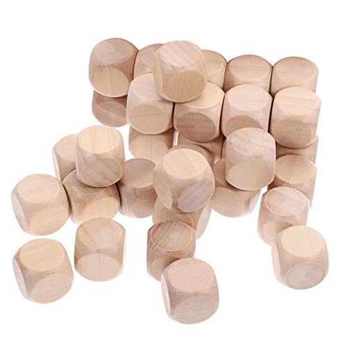 BEBEMOKO 30 Stück Holzwürfel Würfelt Aus Holzrohlingen Unvollendete Leere Kleine Blanko-diy- Aus Holz Aus Holzblöcken Unfertige Leere BEBEMOKO 30 Stück Holzwürfel Würfelt Aus Holzrohlingen Unvollendete Leere Kleine Blanko-diy- Aus Holz Aus Holzblöcken Unfertige Leere von BEBEMOKO