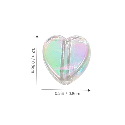BEBEMOKO 300 Stück Acryl Herzperlen für Schmuckherstellung Bunte DIY Perlen für Armbänder und Halsketten Leicht zu Fädeln für Kreative Bastelprojekte und Freundschaftsarmbänder BEBEMOKO 300 Stück Acryl Herzperlen für Schmuckherstellung Bunte DIY Perlen für Armbänder und Halsketten Leicht zu Fädeln für Kreative Bastelprojekte und Freundschaftsarmbänder von BEBEMOKO