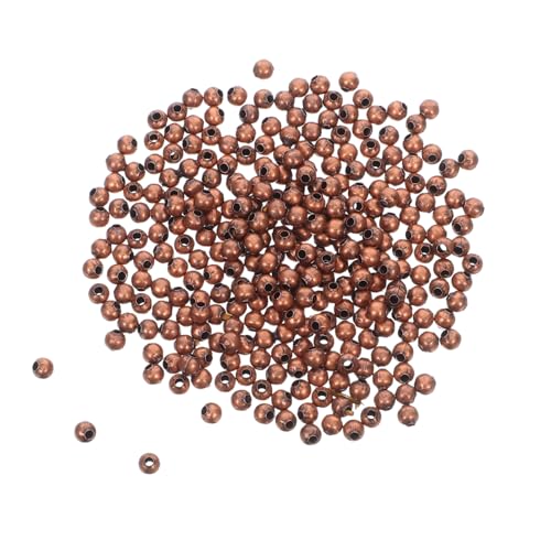 BEBEMOKO 300 Stück Runde Metallperlen: Schmuckherstellung, Große, Glatte Abstandsperlen Mit 1,5 Mm Loch Für Diy-bastelarbeiten, Armbänder, Und Ohrringe BEBEMOKO 300 Stück Runde Metallperlen: Schmuckherstellung, Große, Glatte Abstandsperlen Mit 1,5 Mm Loch Für Diy-bastelarbeiten, Armbänder, Und Ohrringe von BEBEMOKO