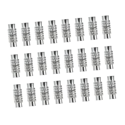 BEBEMOKO 30Stücke Schraubenverschlüsse Für Schmuck Endkappen Farbe Für Halsketten Und Armbänder Sicherer Halt Für Ihre Schmuckkreationen von BEBEMOKO