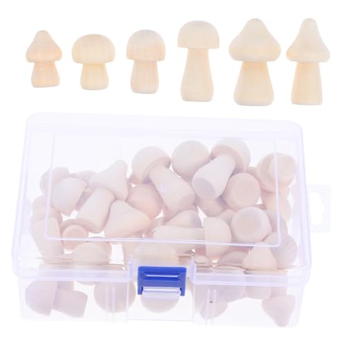 BEBEMOKO 32pcs DIY Hölzerne Pilzschmuck Für Kinderhandwerk Und Graffiti -projekte Unfertige Handwerksholzpilze Graffiti Holzpilzdekorationen BEBEMOKO 32pcs DIY Hölzerne Pilzschmuck Für Kinderhandwerk Und Graffiti -projekte Unfertige Handwerksholzpilze Graffiti Holzpilzdekorationen von BEBEMOKO