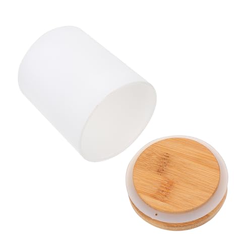BEBEMOKO 4 Sätze Aromatherapie Kerzengläser mit Bambusdeckel für Kerzenherstellung Duftkerzen für Besondere Anlässe BEBEMOKO 4 Sätze Aromatherapie Kerzengläser mit Bambusdeckel für Kerzenherstellung Duftkerzen für Besondere Anlässe von BEBEMOKO