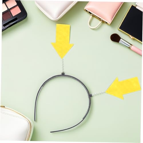 BEBEMOKO 4 Stück Arrow Headbands für Damen Witzige Party-haarreifen mit Gelbem -design Leichte Halloween Fotorequisiten für Geburtstage Konzerte und Festivitäten BEBEMOKO 4 Stück Arrow Headbands für Damen Witzige Party-haarreifen mit Gelbem -design Leichte Halloween Fotorequisiten für Geburtstage Konzerte und Festivitäten von BEBEMOKO