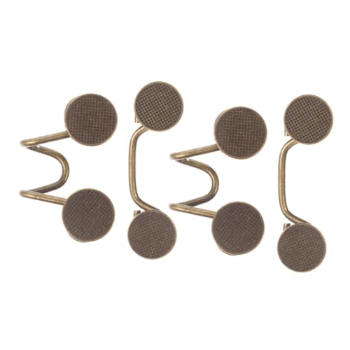BEBEMOKO 4 x Taillenstraffer-Clips für Jeans, abnehmbare Knöpfe für lose Hosen, glatte Oberfläche, langlebiges Design für individuelle Passform und Stil von BEBEMOKO
