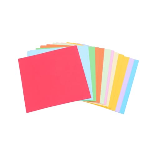 BEBEMOKO 400 Blatt Buntes Origami Quadratisches Faltpapier Kunsthandwerk Formen Pastell Handgefertigt Farbig Baupapier Verschiedene Farben Herstellung Klapppapier BEBEMOKO 400 Blatt Buntes Origami Quadratisches Faltpapier Kunsthandwerk Formen Pastell Handgefertigt Farbig Baupapier Verschiedene Farben Herstellung Klapppapier von BEBEMOKO